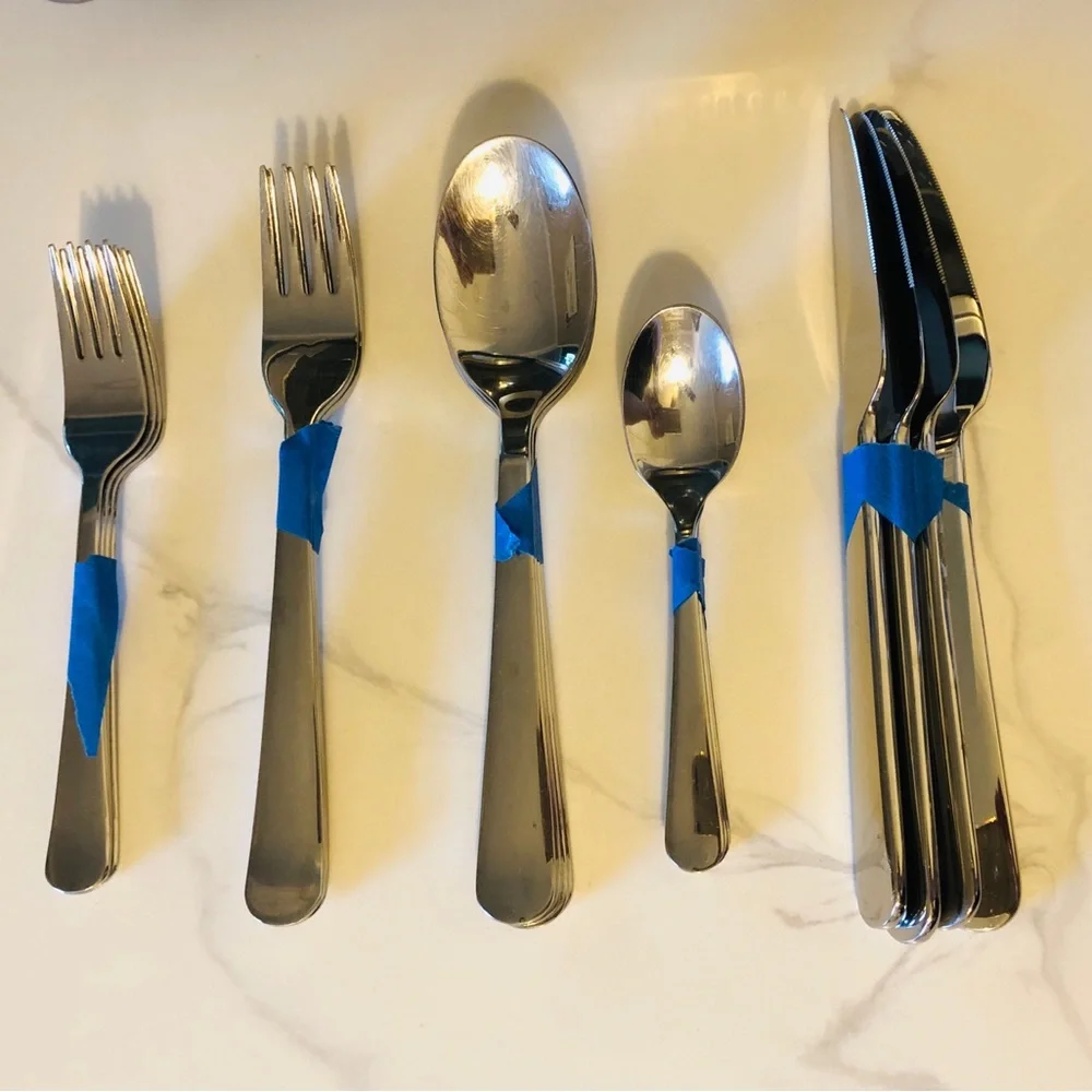 IKEA Stainless Steel Flatware Set - Silver